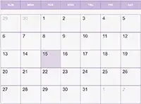 Events Calendar