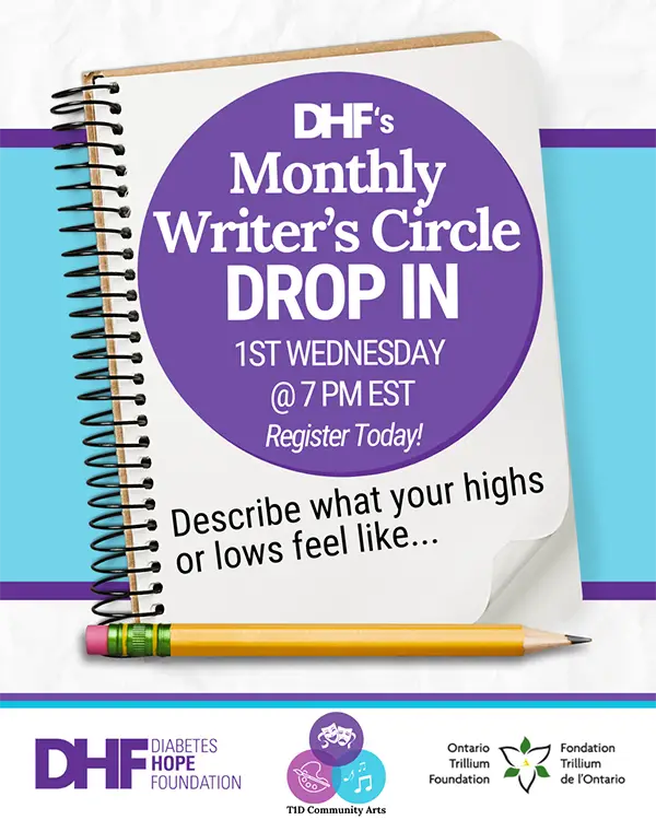 Writer's Circle, T1D Community Arts