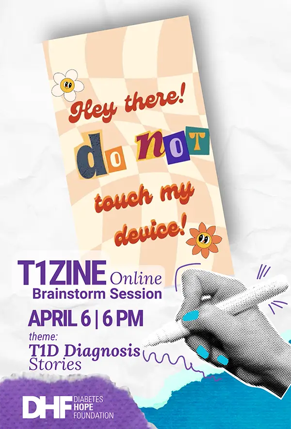 T1 Zine, T1Zine, T1D Community Arts, Free to Be