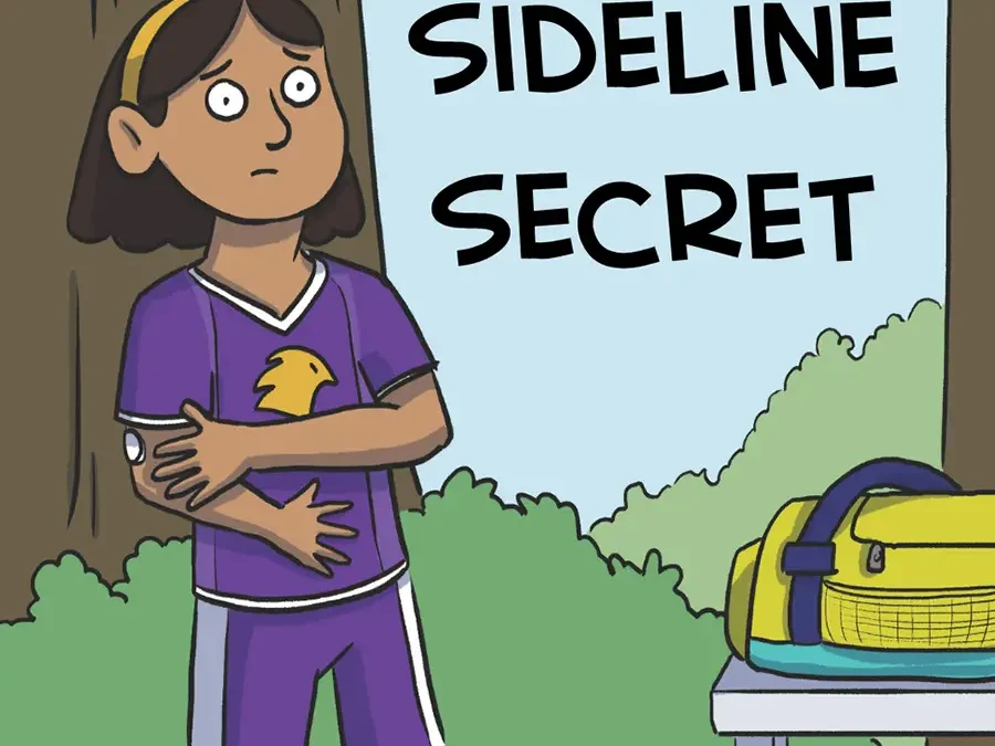 Healthing Article features DHF’s The Sideline Secret Children’s Diabetes Book