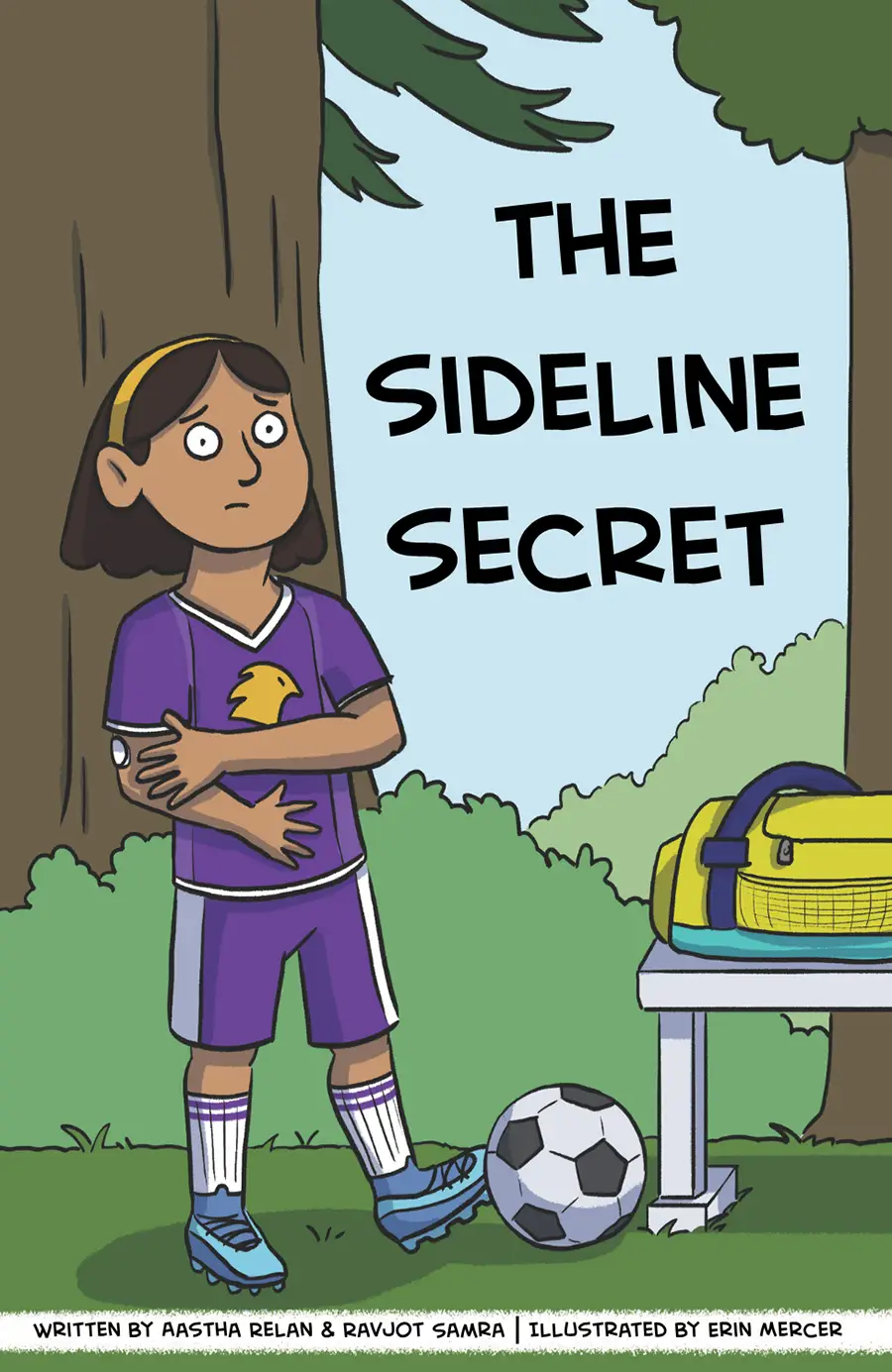 Sideline Secret cover The Sideline Secret, Children's diabetes book