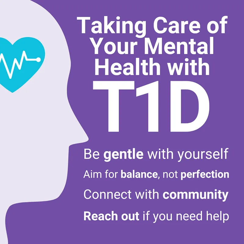 Diabetes & mental Health, diabetes and mental health, type 1 diabetes and mental health